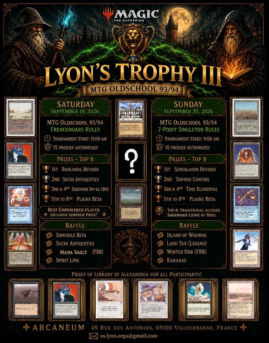 Lyon's Trophy 3 par old wizard gones